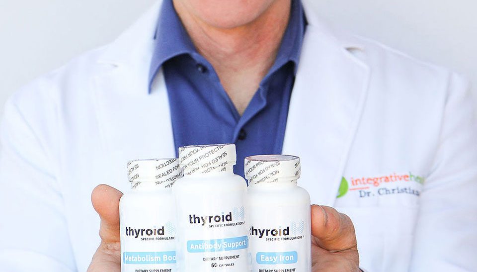 Christianson shows supplements for thyroid support